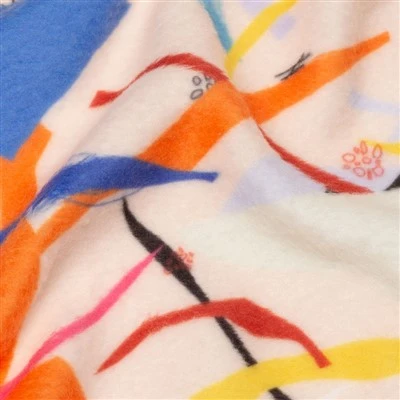 Mintás pulóver Polár textil